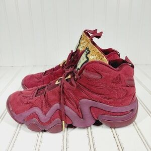 Adidas Crazy 8 Kobe Vino Pack Burgundy Red High Toe Athleisure Sneakers F463